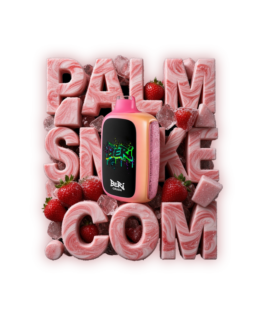 Beri Crush 50K disposable vape – Strawberry Cream – 50000 puffs, Crush Mode 40W, 5% nicotine