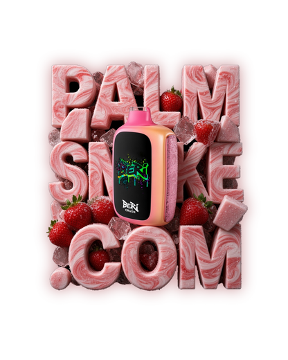 Beri Crush 50K disposable vape – Strawberry Cream – 50000 puffs, Crush Mode 40W, 5% nicotine