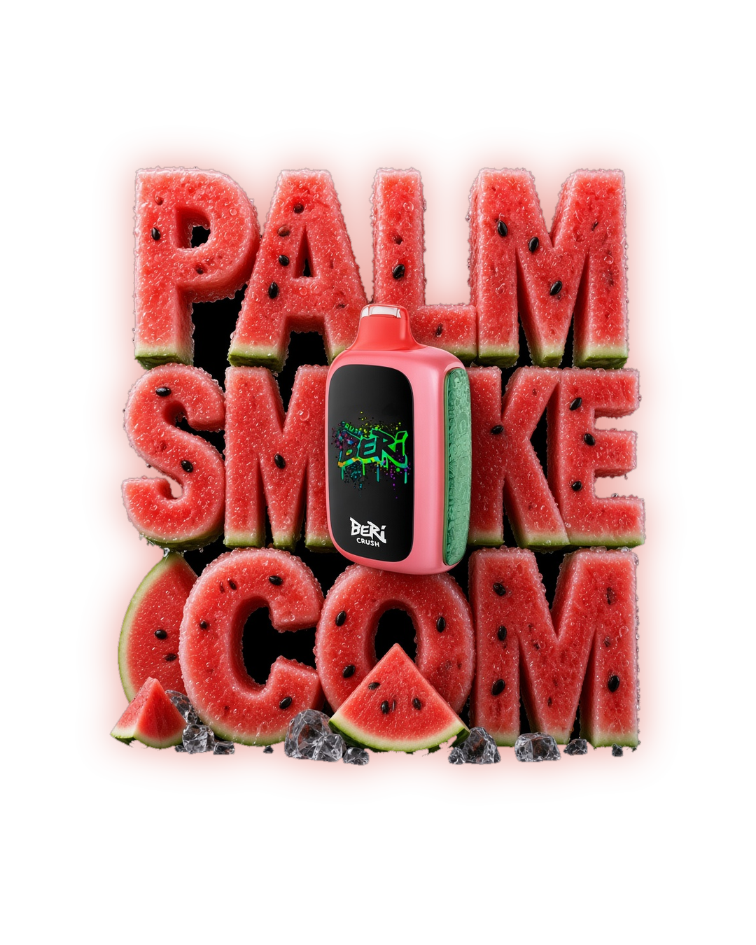Beri Crush 50K disposable vape – Watermelon Ice – 50000 puffs, Crush Mode 40W, 5% nicotine