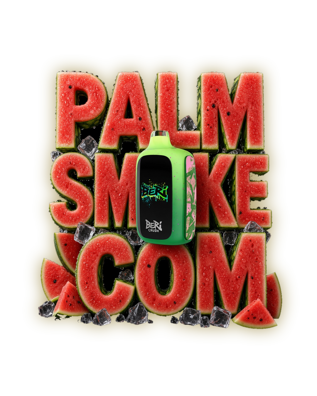 Beri Crush 50K disposable vape – Watermelon Refresh – 50000 puffs, Crush Mode 40W, 5% nicotine