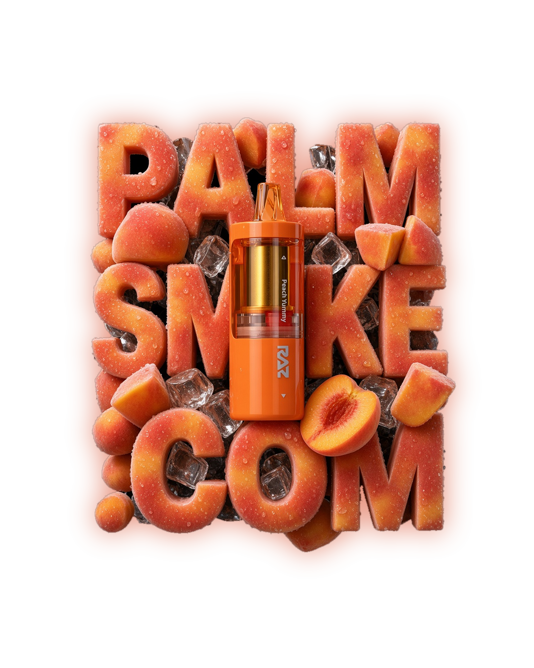 RAZ VUE 50K replacement pod – Peach Yummy