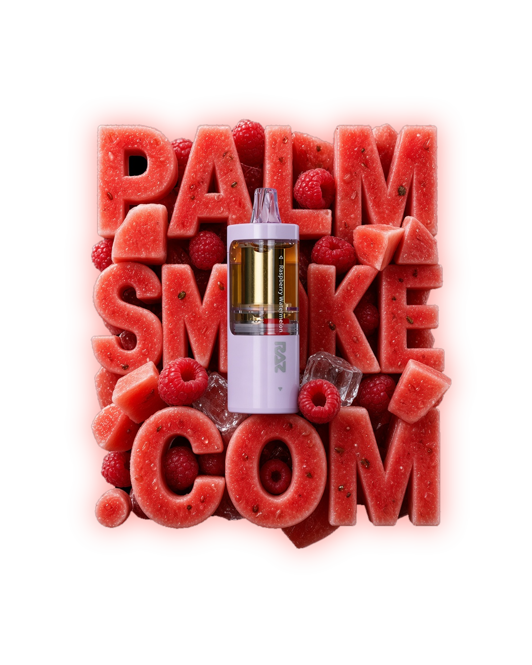 RAZ VUE 50K replacement pod – Raspberry Watermelon