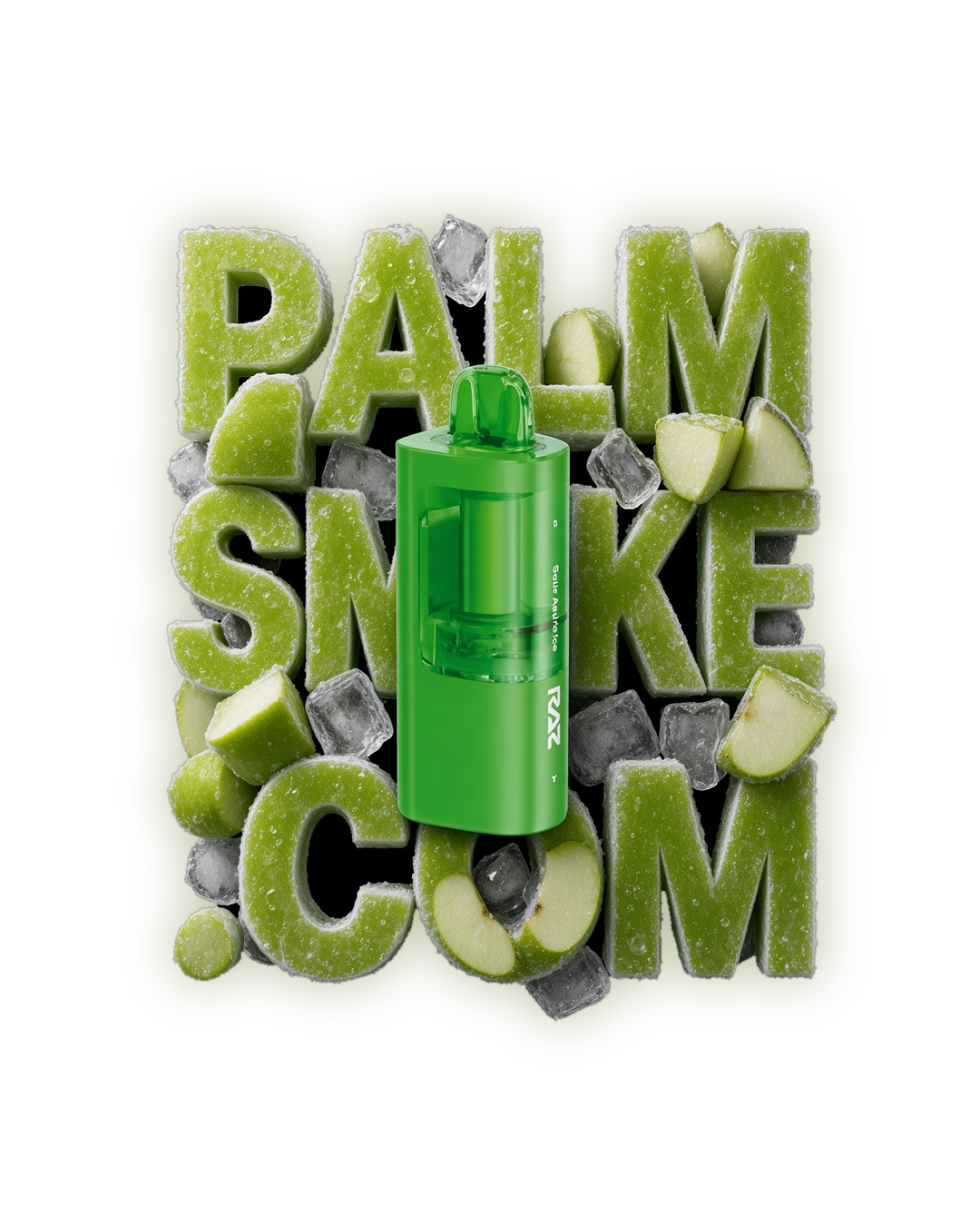 RAZ VUE 50K replacement pod – Sour Apple Ice