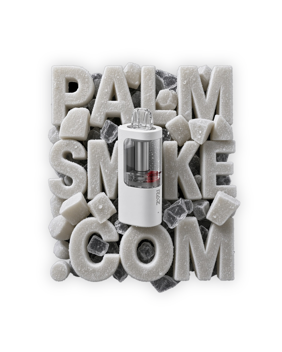 RAZ VUE 50K replacement pod – White Gummy