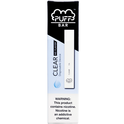 Puff Bar Clear Ice Disposable Device