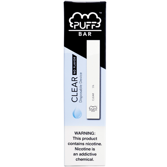 Puff Bar Clear Ice Disposable Device