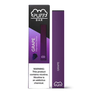 Puff Bar Grape Disposable Device