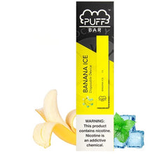 Load image into Gallery viewer, Puff Bar Banana Ice Disposable Device
