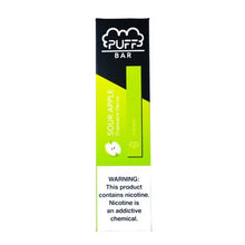 Load image into Gallery viewer, Puff Bar Sour Apple Disposable Device
