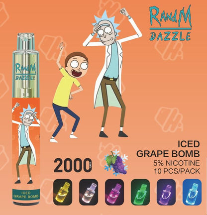 Rick and Morty Dazzle PALM TECH Rick and Morty Dazzle PALM TECH
