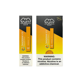 Puff Bar Tangerine Ice Disposable Device