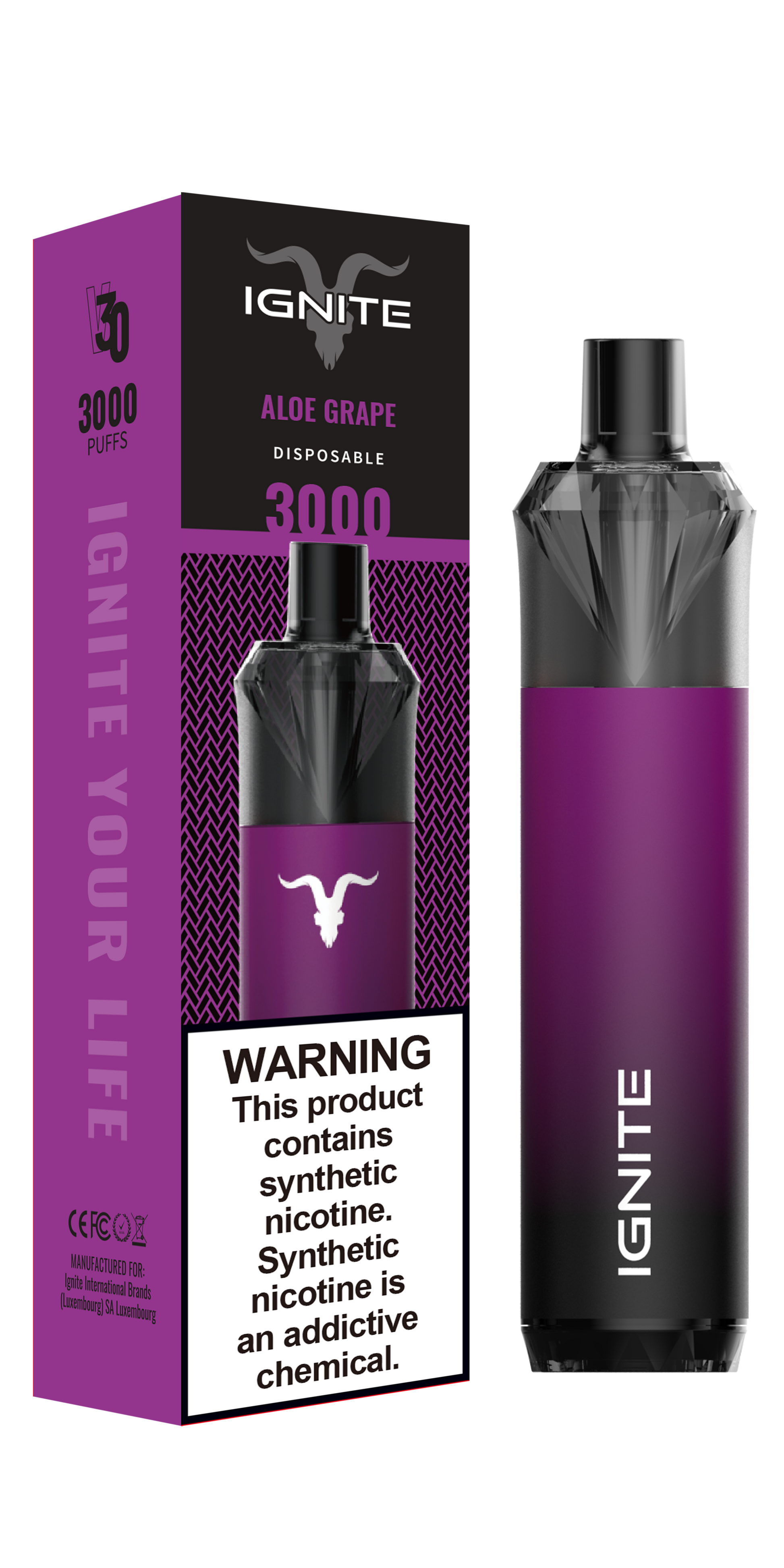 IGNITE - V30 (3000 puffs) PALM TECH IGNITE - V30 (3000 puffs) PALM TECH