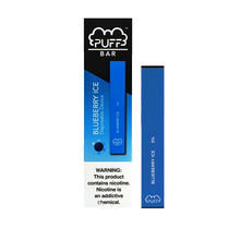 Load image into Gallery viewer, Puff Bar Blueberry Ice Disposable Device
