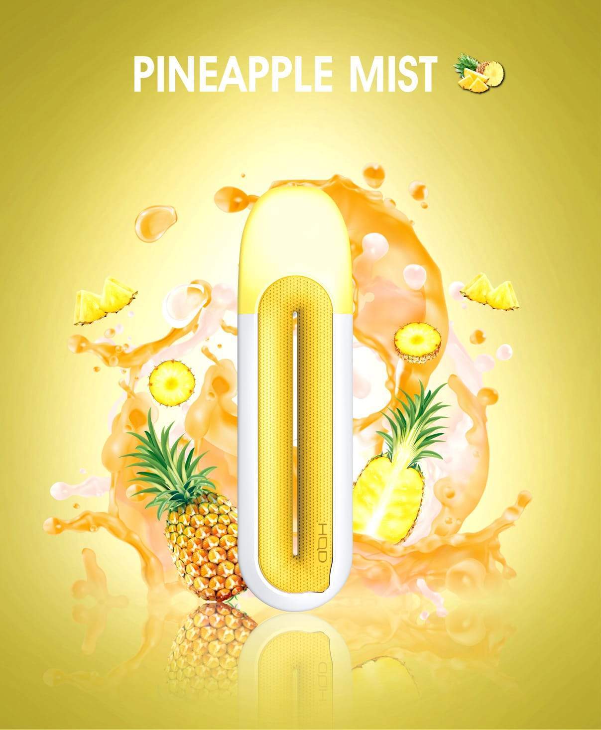 HQD Rosy - Pineapple Mist - yummystig.com