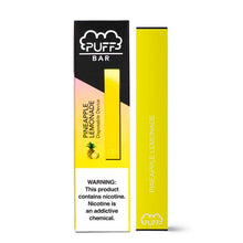 Load image into Gallery viewer, Puff Bar Pineapple Lemonade Disposable Device
