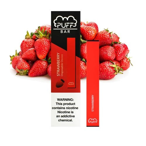 Puff Bar Strawberry Disposable Device
