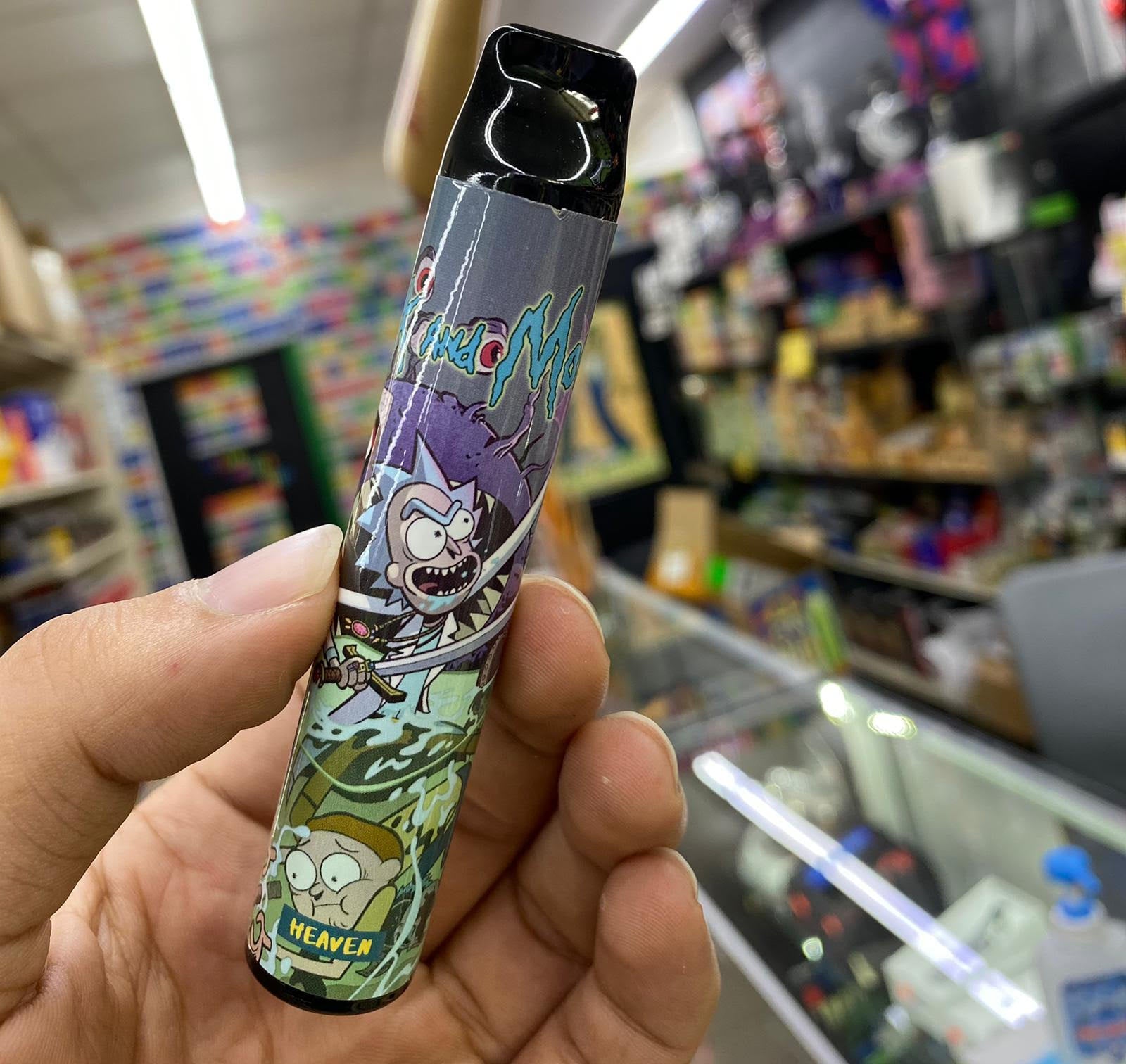 Rick and Morty 2200 Mix with Berry Cheese Ice PALM TECH Rick and Morty 2200 Mix with Berry Cheese Ice PALM TECH